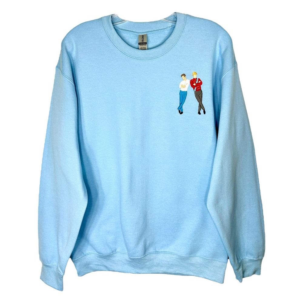 Red White & Royal Blue‎ Medium Sweatshirt Embroidered Alex Henry Book Wedding